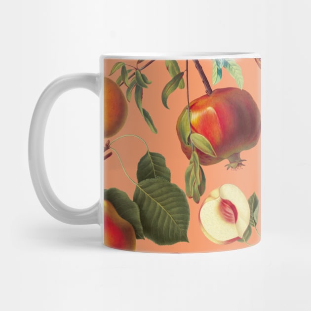 Vintage Fruit Pattern XXIX by burcukorkmazyurek